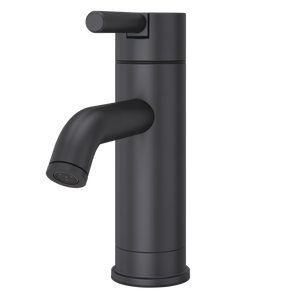 Contempra Single Control 4" Centerset Bathroom Faucet in Matte Black