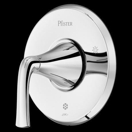 McAllen 1-Handle Tub & Shower Valve Only Trim Kit in Polished Chrome