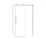MAAX 107545-900-084-000 Odyssey SC 48" x 32" x 78" 8mm Sliding Shower Door for Corner Installation with Clear glass in Chrome