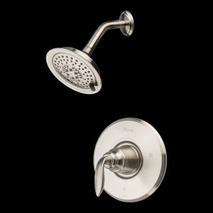 Avalon 1-Handle Shower Only Trim Kit in Brushed Nickel
