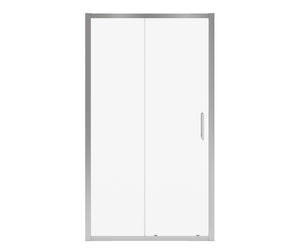 MAAX 135235-900-084-000 Connect Pro 43 ½-45 x 76 in. 6mm Sliding Shower Door for Alcove Installation with Clear glass in Chrome