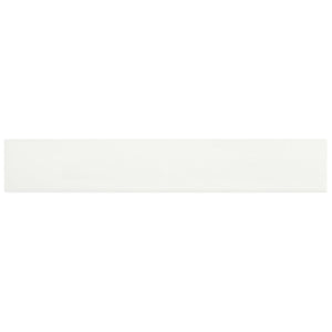 Anatolia Tile 2 X 12 Soho Canvas White Matte Glazed Ceramic Tile Wall Tile 4000-0213-0 Canvas White 2x12 Matte - premium natural stone mosaic tile from Anatolia Tile, available at PoshHaus showroom in Keene, NH