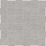 Anatolia Tile 2X2 Basketweave Belgian Linen Fog Porcelain Mosaics. 1 Sheet = .96 Sq. Ft. 4501-0028-1 (69-568) Fog Basketweave 2x2 - premium natural stone mosaic tile from Anatolia Tile, available at PoshHaus showroom in Keene, NH
