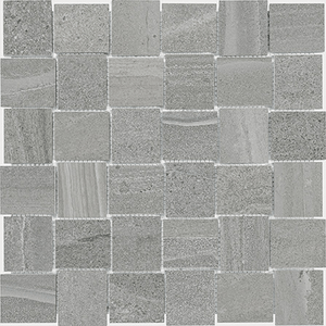 Anatolia Tile 2X2 Basketweave Davenport Earth Matte Porcelain Mosaicis. 1 Sheet = .97 Sq. Ft. 4501-0079-0 (63-578) Earth Basketweave 2x2 - premium natural stone mosaic tile from Anatolia Tile, available at PoshHaus showroom in Keene, NH