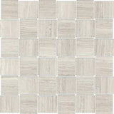Anatolia Tile 2X2 Basketweave Mayfair Strada Ash Matte Porcelain Mosaics. 1 Sheet = .98 Sq. Ft. 4501-0131-1 Strada Ash 2x2 Basketweave Matte - premium natural stone mosaic tile from Anatolia Tile, available at PoshHaus showroom in Keene, NH