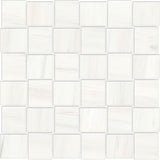 Anatolia Tile 2X2 Basketweave Mayfair Suave Bianco Matte Porcelain Mosaics. 1 Sheet = .98 Sq. Ft. 4501-0132-1 Suave Bianco 2x2 Basketweave Matte - premium natural stone mosaic tile from Anatolia Tile, available at PoshHaus showroom in Keene, NH