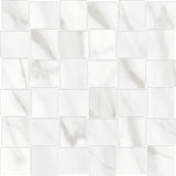 Anatolia Tile 2X2 Basketweave Mayfair Volakas Grigio Matte Porcelain Mosaics. 1 Sheet = .98 Sq. Ft. 4501-0133-1 Volakas Grigio 2x2 Basketweave Matte - premium natural stone mosaic tile from Anatolia Tile, available at PoshHaus showroom in Keene, NH