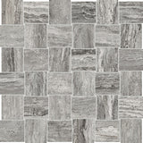 Anatolia Tile 2X2 Basketweave Precept Mica Matte Porcelain Mosaics. 1 Sheet = 1.17 Sq. Ft. 4501-0203-0 (63-520) Mica 2x2 - premium natural stone mosaic tile from Anatolia Tile, available at PoshHaus showroom in Keene, NH