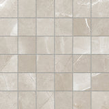 Anatolia Tile 2X2 Matte Classic Pulpis Grey 36 Piece Porcelain Mosaics. 1 Sheet = .96 Sq. Ft. 4501-0066-0 (63-368) Pulpis Grey 2x2 - premium natural stone mosaic tile from Anatolia Tile, available at PoshHaus showroom in Keene, NH