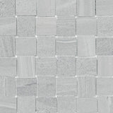 Anatolia Tile 2X2 Basketweave Davenport Ice Matte Porcelain Mosaics. 1 Sheet = .97 Sq. Ft. 4501-0080-0 (63-576) Ice Basketweave 2x2 - premium natural stone mosaic tile from Anatolia Tile, available at PoshHaus showroom in Keene, NH
