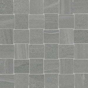 Anatolia Tile 2X2 Basketweave Davenport Mica Matte Porcelain Mosaics. 1 Sheet = .97 Sq. Ft. 4501-0081-0 (63-579) Mica Basketweave 2x2 - premium natural stone mosaic tile from Anatolia Tile, available at PoshHaus showroom in Keene, NH