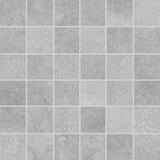 Anatolia Tile 2X2 Industria Lithium Matte 36 Piece Porcelain Mosaics. 1 Sheet = .96 Sq. Ft. 4501-0105-0 (63-593) Lithium 2x2 - premium natural stone mosaic tile from Anatolia Tile, available at PoshHaus showroom in Keene, NH