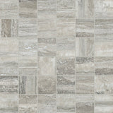 Anatolia Tile 2X2 La Marca Traventino Honed & Rectified 36 Piece Mosaics. 1 Sheet = .96 Sf. 4501-0373-0 (68-474) Travertino Instrata 2x2 Honed - premium natural stone mosaic tile from Anatolia Tile, available at PoshHaus showroom in Keene, NH