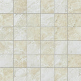 Anatolia Tile 2X2 Malena Ivory 36 Piece Matte Ceramic Mosaics. 1 Sheet = 1.16 Sq. Ft. 4001-0021-0 (46-172) Ivory 2x2 - premium natural stone mosaic tile from Anatolia Tile, available at PoshHaus showroom in Keene, NH