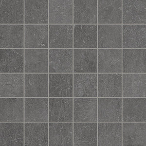 Anatolia Tile 2X2 Nexus Graphite 36 Piece Matte Porcelain Mosaics. 1 Sheet = .96 Sq. Ft. 4501-0168-0 (69-939) Graphite 2x2 - premium natural stone mosaic tile from Anatolia Tile, available at PoshHaus showroom in Keene, NH