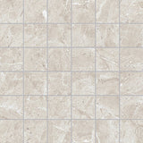 Anatolia Tile 2X2 Regency Ivory Matte 36 Piece Porcelain Mosaics. 1 Sheet = 1.16 Sq. Ft. 4501-0216-0 (63-510) Ivory 2x2 - premium natural stone mosaic tile from Anatolia Tile, available at PoshHaus showroom in Keene, NH