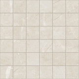 Anatolia Tile 2X2 Torino Avorio Matte 36 Piece Porcelain Mosaics. 1 Sheet = .96 Sq. Ft. 4501-0290-0 (63-568) Avorio 2x2 - premium natural stone mosaic tile from Anatolia Tile, available at PoshHaus showroom in Keene, NH
