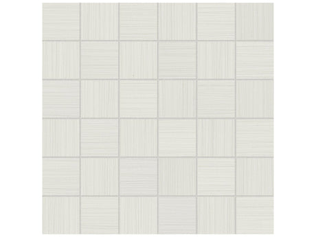 Anatolia Tile 2X2 Zera Annex Bianco Matte 36 Piece Porcelain Mosaics. 1 Sheet = .96 Sq. Ft. 4501-0302-1 (69-684) Bianco 2x2 - premium natural stone mosaic tile from Anatolia Tile, available at PoshHaus showroom in Keene, NH
