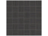 Anatolia Tile 2X2 Zera Annex Carbon Matte 36 Piece Porcelain Mosaics. 1 Sheet = .96 Sq. Ft. 4501-0304-1 Carbon 2x2 - premium natural stone mosaic tile from Anatolia Tile, available at PoshHaus showroom in Keene, NH