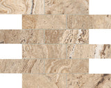 Anatolia Tile 2X6 Antico Classic Matte Porcelain Brick Mosaics. 1 Sheet = .96 Sq. Ft. 4501-0006-0 (63-469) Classic Brick 2x6 - premium natural stone mosaic tile from Anatolia Tile, available at PoshHaus showroom in Keene, NH