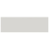 Anatolia Tile 2 X 6 Soho Halo Grey Glossy Glazed Ceramic Wall Bullnose 4002-0158-0 Halo Grey 2x6 Bullnose - premium natural stone mosaic tile from Anatolia Tile, available at PoshHaus showroom in Keene, NH