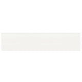 Anatolia Tile 2 X 8 Soho Canvas White Glossy Glazed Ceramic Bullnose 4002-0121-0 Canvas White 2x8 Bullnose Glossy - premium natural stone mosaic tile from Anatolia Tile, available at PoshHaus showroom in Keene, NH