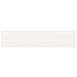 Anatolia Tile 2 X 8 Soho Canvas White Matte Glazed Ceramic Wall Bullnose 4002-0130-0 Canvas White 2x8 Bullnose Matte - premium natural stone mosaic tile from Anatolia Tile, available at PoshHaus showroom in Keene, NH