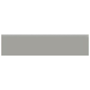 Anatolia Tile 2 X 8 Soho Cement Chic Glossy Glazed Ceramic Bullnose 4002-0126-0 Cement Chic 2x8 Bullnose Glossy - premium natural stone mosaic tile from Anatolia Tile, available at PoshHaus showroom in Keene, NH