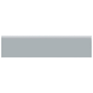 Anatolia Tile 2 X 8 Soho Cloud Blue Matte Glazed Ceramic Bullnose 4002-0138-0 Cloud Blue 2x8 Bullnose Matte - premium natural stone mosaic tile from Anatolia Tile, available at PoshHaus showroom in Keene, NH
