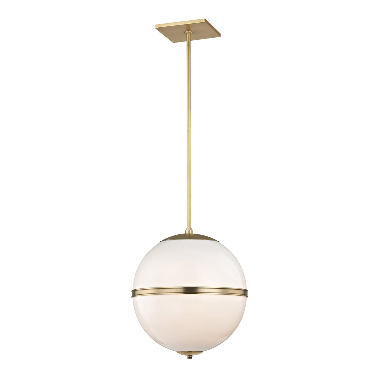 Brian Patrick Flynn for Crystorama Truax 4 Light Aged Brass Pendant 2016-AG