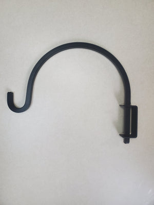 Village Wrought Iron PH-13-SQ Plant Hanger Bracket 13 1/2 " **FINAL SALE - Non-returnable**