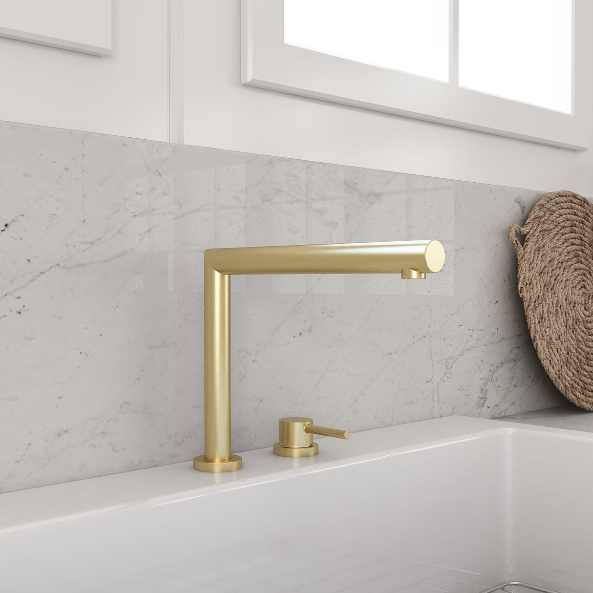 BOCCHI 2029 0001 BG Baveno Move Kitchen Faucet in Brushed Gold