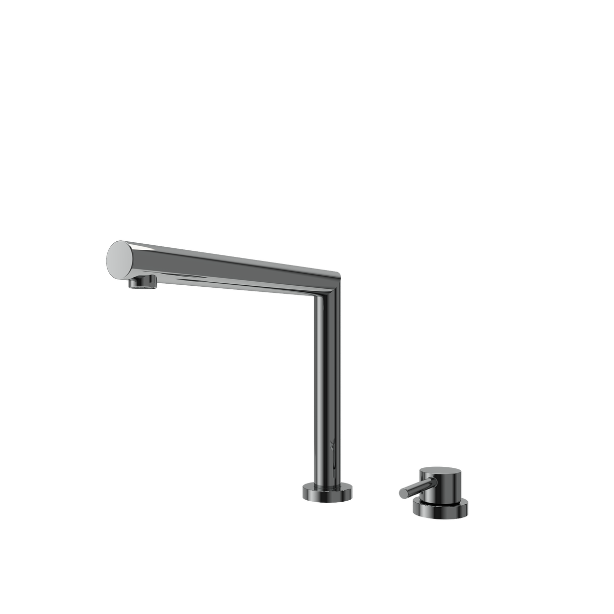 BOCCHI 2029 0001 GM Baveno Move Kitchen Faucet in Gun Metal