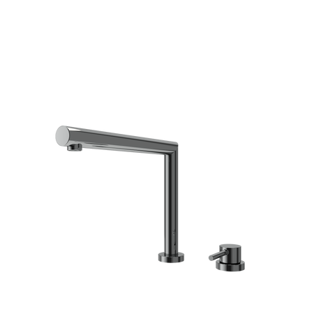 BOCCHI 2029 0001 GM Baveno Move Kitchen Faucet in Gun Metal