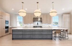 Brian Patrick Flynn for Crystorama Truax 4 Light Aged Brass Chandelier 2030-AG