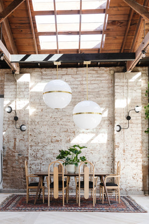 Brian Patrick Flynn for Crystorama Truax 4 Light Aged Brass Chandelier 2030-AG