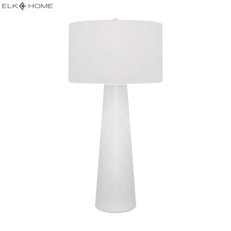 Elk 203 Obelisk 36'' High 1-Light Table Lamp - White