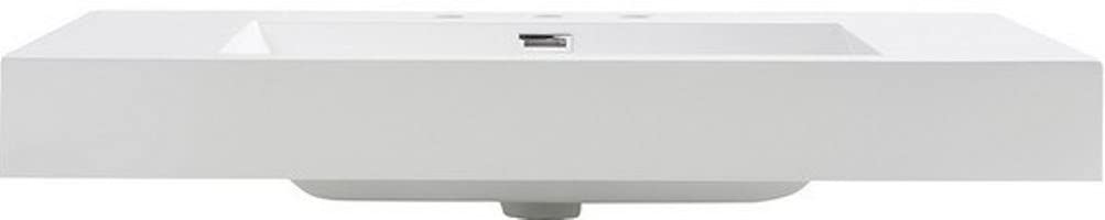 Fresca FVS8090WH Fresca Vista 36" White Integrated Sink / Countertop