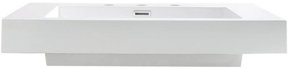 Fresca FVS8070WH Fresca Potenza 28" White Integrated Sink / Countertop