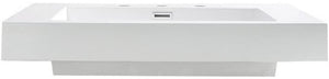 Fresca FVS8070WH Fresca Potenza 28" White Integrated Sink / Countertop