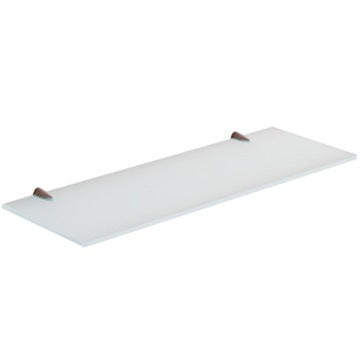 18 Inch Ultralight Glass Bathroom Shelf