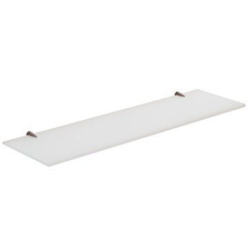 24 Inch Ultralight Glass Bathroom Shelf