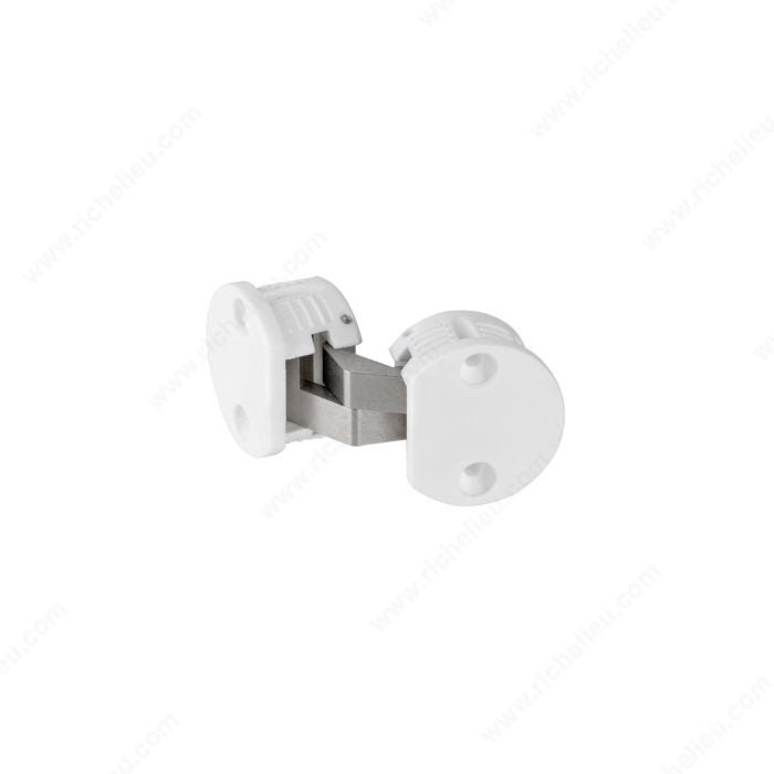Richelieu 200030 Concealed plastic hinge with metal arm for 5/8" doors - 200
