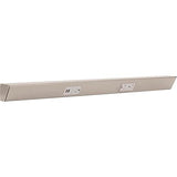 Task Lighting TRU30-2GD-P-SN 30" TR USB Series Angle Power Strip with USB, Satin Nickel Finish, Grey Receptacles