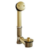 Pfister Brushed Gold Waste & Overflow With Turn Stop 018-310BG