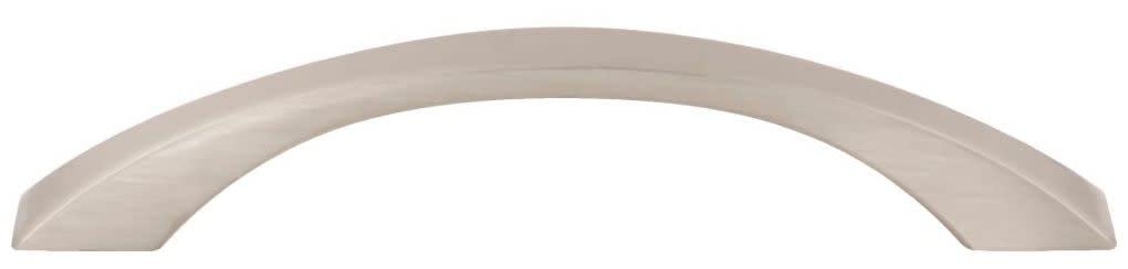 Jeffrey Alexander 767-128SN 128 mm Center-to-Center Satin Nickel Flared Philip Cabinet Pull