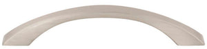 Jeffrey Alexander 767-128SN 128 mm Center-to-Center Satin Nickel Flared Philip Cabinet Pull