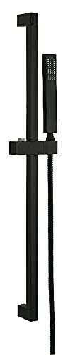 Gerber D462726BS Satin Black Versa Square 30" Slide Bar Assembly With Single FUN...