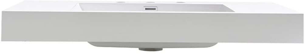 Fresca FVS8010WH Fresca Mezzo 40" White Integrated Sink / Countertop