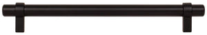 Jeffrey Alexander 5192SN 192 mm Center-to-Center Satin Nickel Key Grande Cabinet Bar Pull